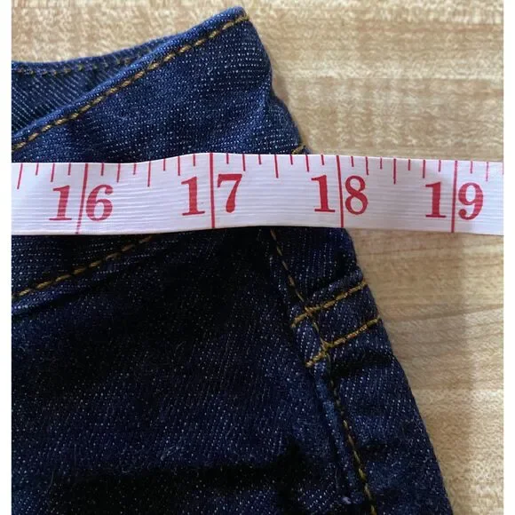 Dickies Crafted For Women Relaxed Jeans 10R Dark Wash - Picture 6 of 7